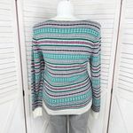 Talbots  Fair Isle Wool Blend Multicolor Sweater Large‎ Long Sleeve Pullover Photo 5