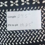 Pink Owl Black Patchwork Print Boho Blouse with Lantern Sleeves Size Medium Photo 8