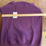 Zyia  Oh So Soft Cowl Neck Hoodie size XXL plum Nwt new lounge on the go soft Photo 6