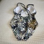 Hurley One Piece Swimsuit Cayman Palms Palm Leaves NWOT Sz S Small Photo 9