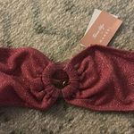 Reina Olga X Manebi Pink Glitter Bikini Top Size undefined Photo 0