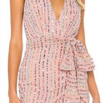 NBD Emmeline Mini Halter Dress Sequins Photo 0