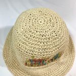 Paper Knit Flower Accent Bucket Hat Photo 9