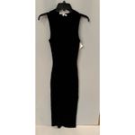 Reformation  Basil Sleeveless Cashmere Midi-Dress in Black Size Small $348.00 Photo 6
