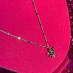 Boutique Sterling Silver 925 Angel Harp Sparkle Necklace Religion Jewelry Catholic Church Photo 1