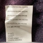 Free People  - NWT -Valerie Navy Velvet Short Sleeve Tee- Sz Medium Photo 2