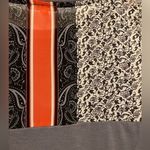 Maurice's  Small Gray top with‎ super cute designs long sleeve Photo 4