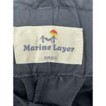 Marine layer  Wide Leg Pants Womens Size Small Grey Tencel Belted Paper Bag Photo 3