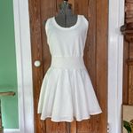 Sundays WeAreSundays Anthropology Mallory White Smocked Waist Tank DressSz M Photo 2