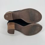 Toms Black Peep-Toe Booties — Size 9 Photo 8