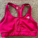 Adidas  Techfit Clima Cool Sports Bra Pink size small Photo 3