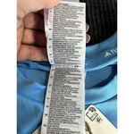 Adidas Tech fit Train Athletic Top Blue Logo Short Sleeve Logo Size XL NWT Photo 5