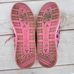 TRAQ by Alegria Sneaq Sneakers Pink Sugar Skulls Day of the Dead Whimsigoth 40 Size 9.5 Photo 8