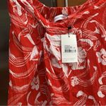 Faithfull the Brand Lulu Maxi Skirt Camara Floral Print Red, size 6 Photo 6