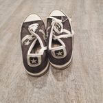 Converse EUC Silver Glitter Sneakers Size 6 Photo 1