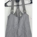 Vtg JC Killy Bib Overalls Women 10 Gray Ski Insolated Quilted Snow Suspenders Photo 1