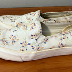 Keds  Double Decker‎ White Floral Slip-On Softerra Sneaker WF66456 Size 9.5 Photo 0