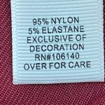 Ultra Pink  Burgundy Flared Sleeve Blouse Photo 8