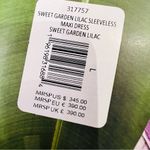 Farm Rio Lilac Sweet Garden Sleeveless Maxi Dress, Sweet Garden Lilac NWT Photo 9