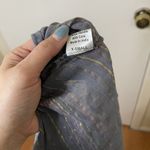 Jen's Pirate Booty  blue striped button down shimmer Troubadour Top XS Photo 7