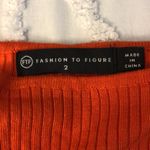 Fashion to figure Daphne Cross Neck Off-the-Shoulder Sweater 2X Photo 4