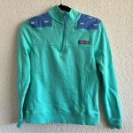 Vineyard Vines Women’s Whale Pullover Sweatshirt Quarter Zip 100% Cotton Size XS Photo 0
