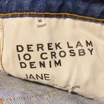 Derek Lam NWT! $265  IO CROSBY DENIM JANE Ombré Jeans 30 Dark Wash Indigo Photo 4