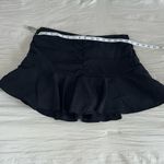 ZARA Black Ruffle Skirt w/ Built in Shorts Photo 5