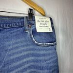 Abercrombie & Fitch NWT 90s slim straight distressed high rise jeans 35/20s Photo 9