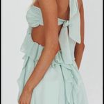 Selfie Leslie  seafoam green mini dress flowy  Photo 1