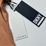 DKNY Jeans Womens Short Sleeve Shoulder Embellishment Cut Out Top Sz XL Photo 1