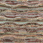 Alfred Dunner  Size XL Space Dye Wavy Stripe Short Sleeve Top Knit USA Made Photo 1