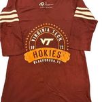 Alta Gracia  Maroon
Virginia Tech Hokies Tide Lulu Striped 3/4-Sleeve T-Shirt L Photo 0