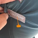 Last Tango Womens Teal Blue Long Sleeve Draped Asymmetrical Hem Dress Sz M USA Size M Photo 4