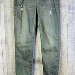 Celebrity Pink  Olive Green Wash Denim Distressed w/5 Pockets Photo 0