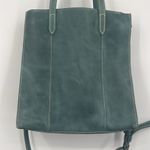 Portland Leather ‘Almost Perfect’ Large Lola Blue Crossbody Tote Gray Photo 4