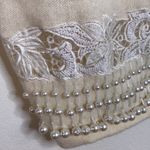 Fully fashion wool and rabbit blend pearl embellished pullover ladies sweater Size M Photo 4