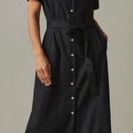 American Giant Women's Utility Dress Size XL Made In USA Black Photo 0