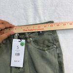 Akira NWT S Green Utility Cargo Pants Pockets Streetwear Y2K Grunge Cyberpunk Photo 5