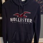 Hollister Navy Blue Hoodie Photo 0