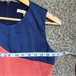 Hutch  Navy, Coral, and Lavender Mini Dress Fit and Flare Casual Formal Stretch Photo 5