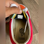 Vans Off the Wall Customs Old School Color Block Sneakers Orange Men 6.5 Women 8 Photo 6