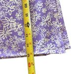 Topshop  | Floral Purple/Off-White Wrap Skirt sz 14 Photo 5