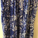 Old Navy  blue and white floral sleeveless dress size medium Photo 10