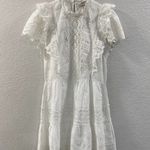 NWT Sea New York Georgina Ruffle Minidress White Size XXS Photo 0