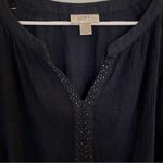 Loft Ann Taylor  Long Sleeve Lightweight Cute Subtle Beading. Beautiful! SP Photo 2