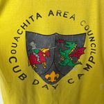 Urban Outfitters Ouachita Area Council T Shirt Vintage 90s Extra Small XS Yellow Graphic Tee Photo 5