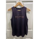 Peloton  Agility Scoop Muscle Tank Top Size Medium Purple Workout Activewear Photo 1