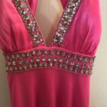 Bright Pink Beaded Prom Dress Size undefined Photo 2