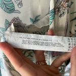 ZARA Woman Floral Crane Printed Open Front / Knot Front Bell Sleeve Top Photo 6